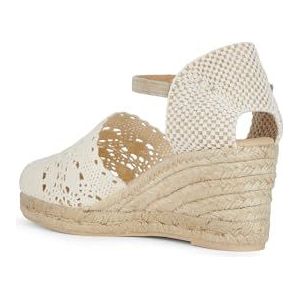 Geox - Gelsa B - Sandalen - Zwart - Leer