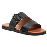 Geox - Naileen Sandalen - Zwart - Leer