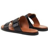 Geox - Naileen Sandalen - Zwart - Leer