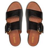 Geox - Naileen Sandalen - Zwart - Leer