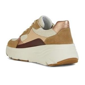 Geox Dames D DIAMANTA B Platform, Skin, 35 EU, nude, 35 EU