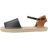 GEOX - D LAMPEDUSA - Sandalen - Zwart - Leer - D45V0B 00043