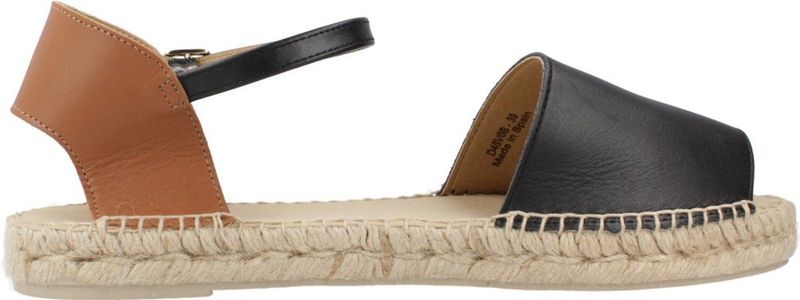 GEOX - D LAMPEDUSA - Sandalen - Zwart - Leer - D45V0B 00043