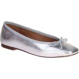 Geox - D Marsilea A - Balletschoenen - Zilver - Materiaal: Leer