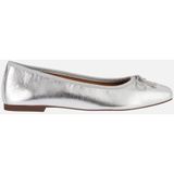 Geox - D Marsilea A - Balletschoenen - Zilver - Materiaal: Leer