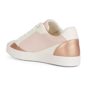 Geox, Schoenen, Dames, Roze, 39 EU, Polyester, Roze Sneakers voor Vrouwen