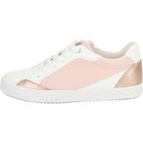 Sneakers - Color-Blocking - Imitatieleder - Uitneembare Zool - Ronde Neus