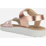 Geox J Costarei Gi Sandalen voor meisjes, roze goud, 24 EU