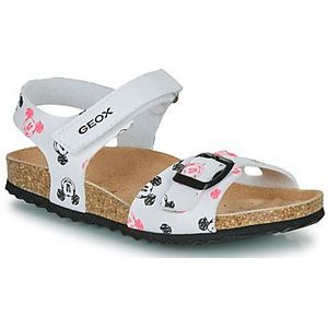 Geox  J ADRIEL GIRL  sandalen  kind Wit