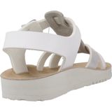 Skechers - Eden LX - Sneaker - Off White - Imitatieleer en Suède