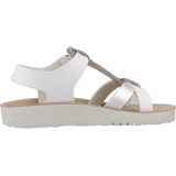 Skechers - Eden LX - Sneaker - Off White - Imitatieleer en Suède