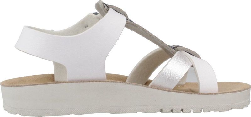 Skechers - Eden LX - Sneaker - Off White - Imitatieleer en Suède