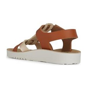 GEOX - J45EA Costarei Girl - Sandalen - Bruin - Synthetisch