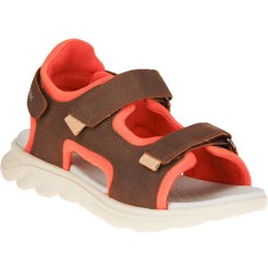 Geox - J Airadyum BO - Jongenssandalen - Bruin Dk Oranje