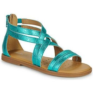 Geox J Karly Girl Sandalen voor meisjes, Dk Emerald, 29 EU