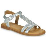 Geox J Karly Girl Sandalen voor meisjes, zilver, 24 EU