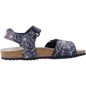 Geox - J Ghita B - Sandalen - Blauw C0735 Marine/Rood - Synthetisch Materiaal