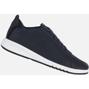 GEOX - AERANTIS - Sneakers - Marineblauw/Zwart - Leer