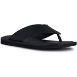GEOX - ERICE - Sandalen - Zwart - Leer - Comfortabele Inlegzool