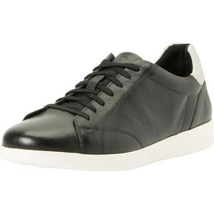 Geox U Kennet B Sneakers voor heren, zwart, 40 EU, zwart, 40 EU