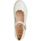 Geox - Plié - Ballerina's - Wit - Ademende en Soepele Schoenen
