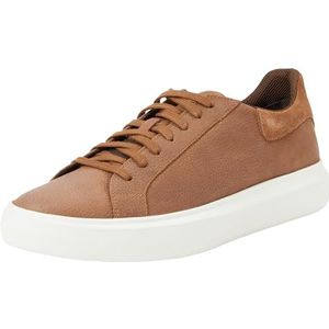 Geox U DEIVEN D Sneakers voor heren, cognac, 40 EU, cognac, 40 EU