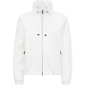 Geox Woman W MELEDA JACKETS BRILLIANT WITE_36, Briljant White, 32