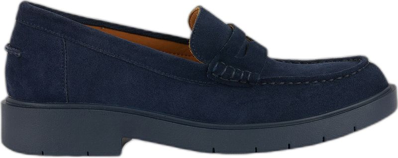 Geox - Spherica Ec1 - Dames Loafers - Zwart - Leer