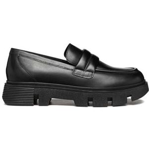 Geox - D Vilde Loafers - Zwart - Leer