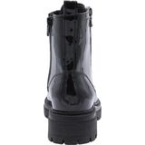 Geox - Iridea F - Enkellaarsjes - Zwart - Leer - Ademend