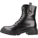 GEOX - Iridea - Veterboots - Zwart - Leer
