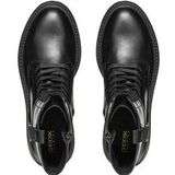 GEOX - Iridea - Veterboots - Zwart - Leer