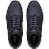 Geox - Spherica - Enkellaarsjes - Blauw - Rundleder en Polyester