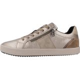 Geox - Blomiee - Sneakers - Zwart - Synthetisch en Leer