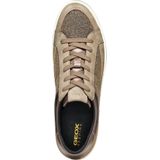 GEOX - Sneakers - Kastanje - Synthetisch Materiaal - Sportswear
