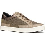 GEOX - Sneakers - Kastanje - Synthetisch Materiaal - Sportswear
