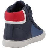 GEOX - Gisli - Hoge Sneakers - Marineblauw - Polyurethaan