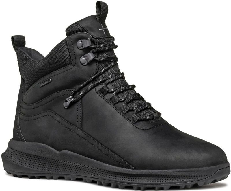 Geox - U46E0C 0FF11 C9999 - Enkellaarsjes - Zwart