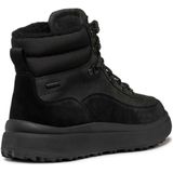 Geox - U46FZD 0FF22 - Enkellaarsjes - Zwart - Suède en Rundleder