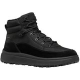 Geox - U46FZD 0FF22 - Enkellaarsjes - Zwart - Suède en Rundleder