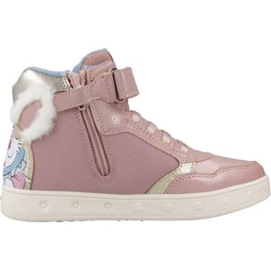 GEOX - J SKYLIN - Sportschoenen - Roze - Materiaal - Disney Design