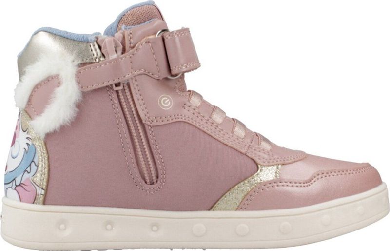 GEOX - J SKYLIN - Sportschoenen - Roze - Materiaal - Disney Design