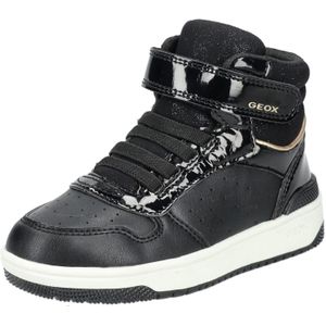 Geox Meisjes Washiba Girl A Sneaker - Zwart