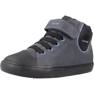 Geox - Gisli - Sneakers - Blauw - Nylon/Leer