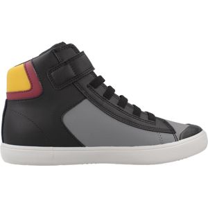 GEOX - Gisli Boy - Hoge Sneakers - Marineblauw - Synthetisch