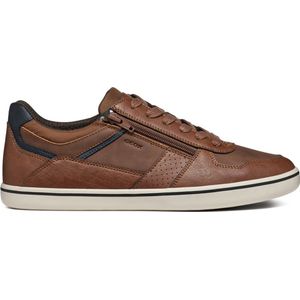 GEOX U ELVER Heren Veterschoenen - COGNAC