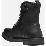 Geox - J049QD 0003W - Enkellaarsjes - Zwart - Polyurethaan