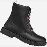 Geox - J049QD 0003W - Enkellaarsjes - Zwart - Polyurethaan