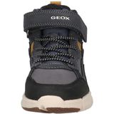 Veterschoen - Donkergrijs/Navy/Zwart - Vrijetijdsschoen - Klittenbandsluiting