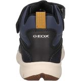 Veterschoen - Donkergrijs/Navy/Zwart - Vrijetijdsschoen - Klittenbandsluiting